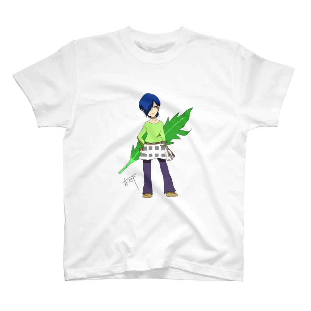 スキダマリンクのサラダみず菜さん スタンダードTシャツ