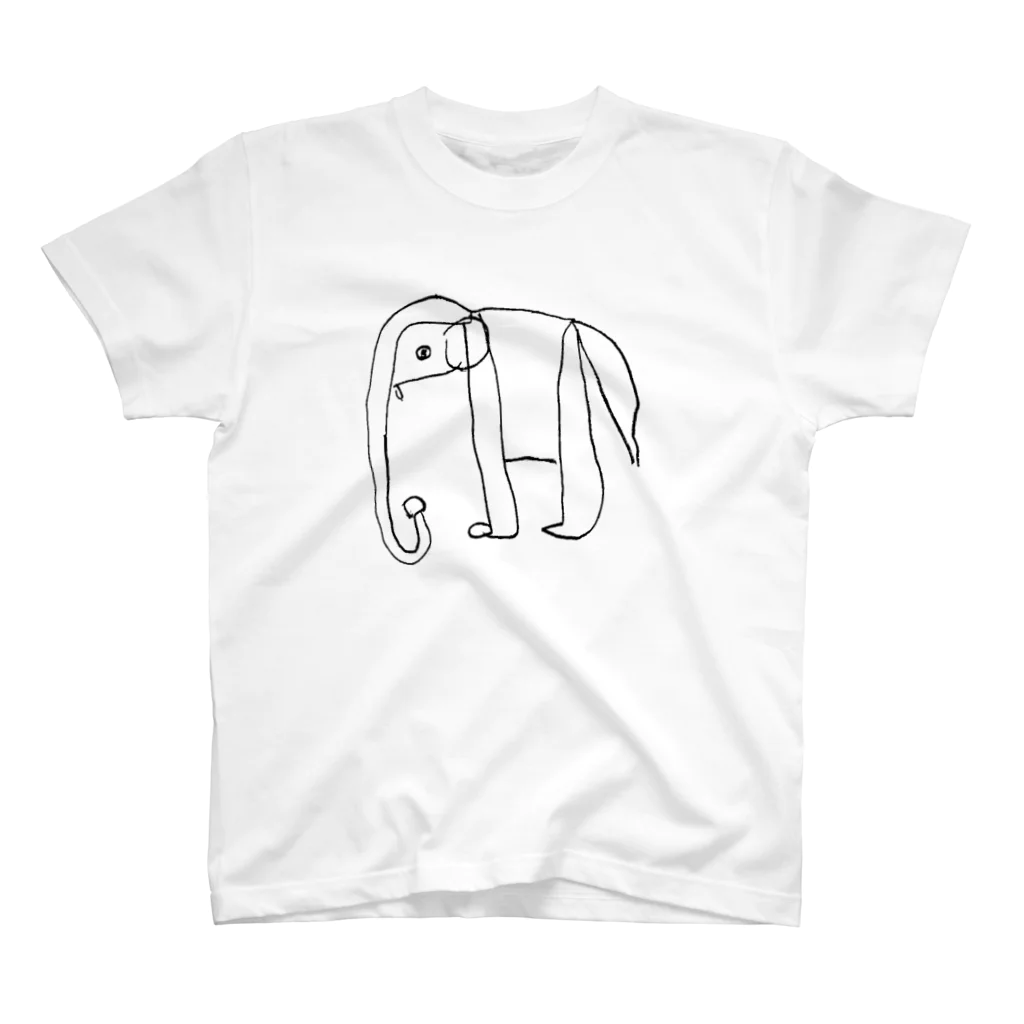 ohriogiのEIlephant スタンダードTシャツ