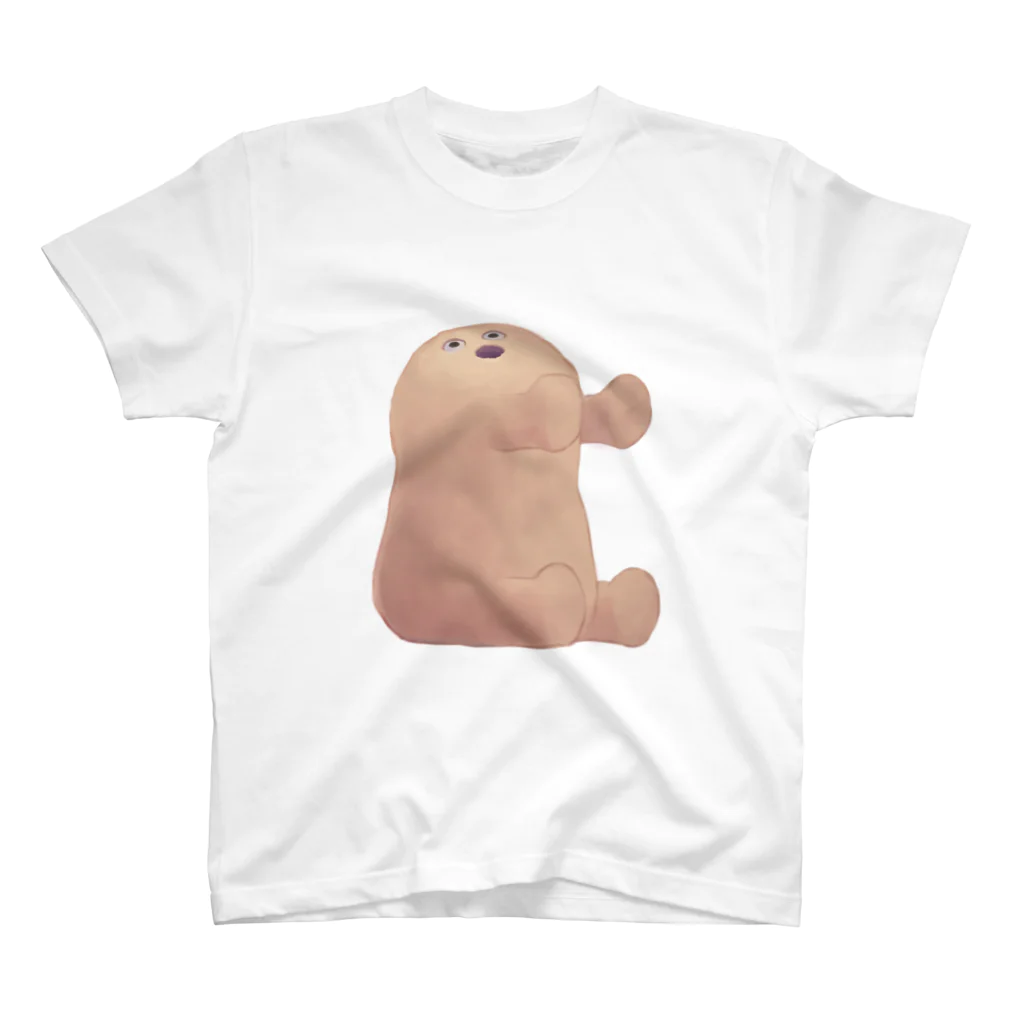 空飛ぶ煮卵の熊 Regular Fit T-Shirt