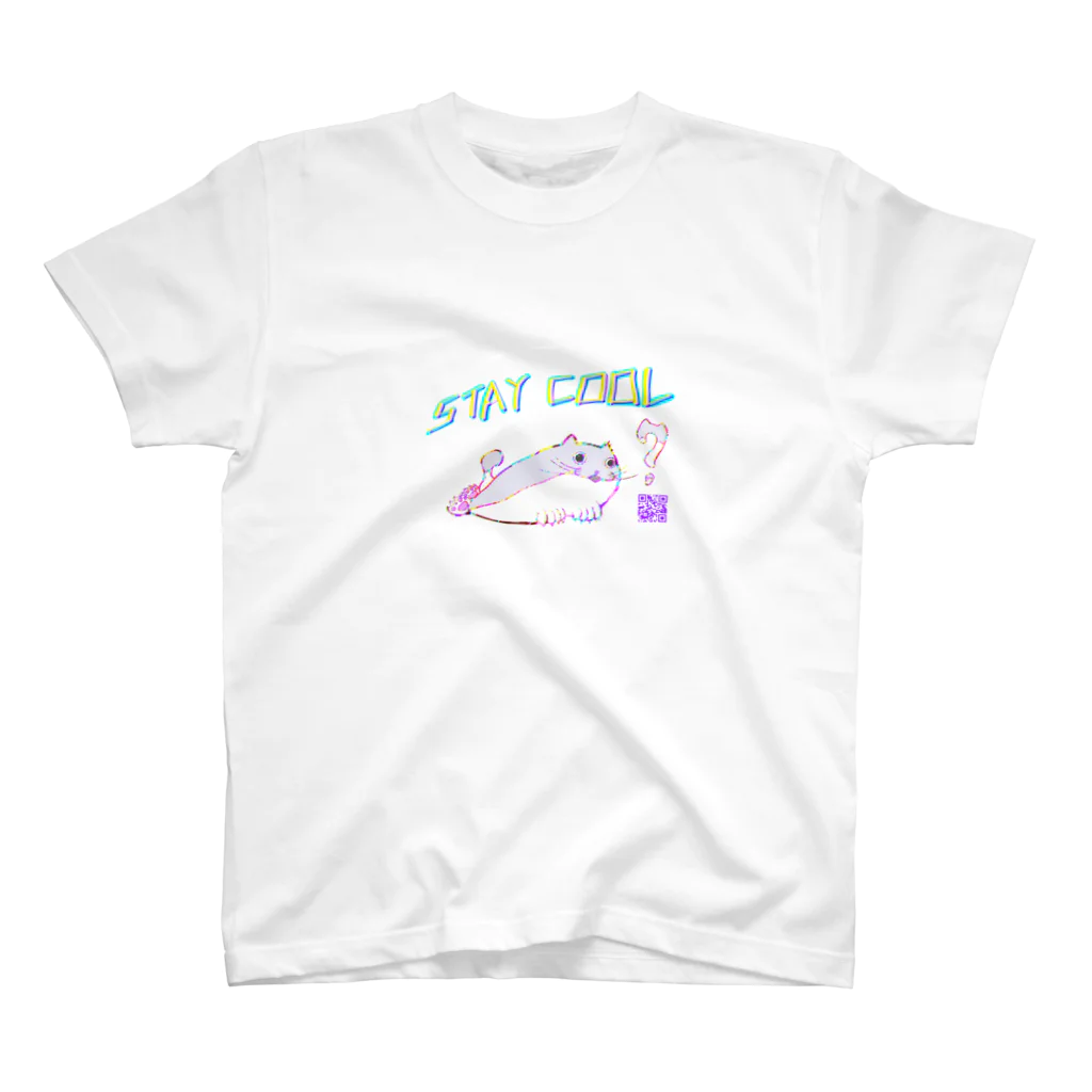 SuperDanceCatの『　STAY COOL 』 スタンダードTシャツ