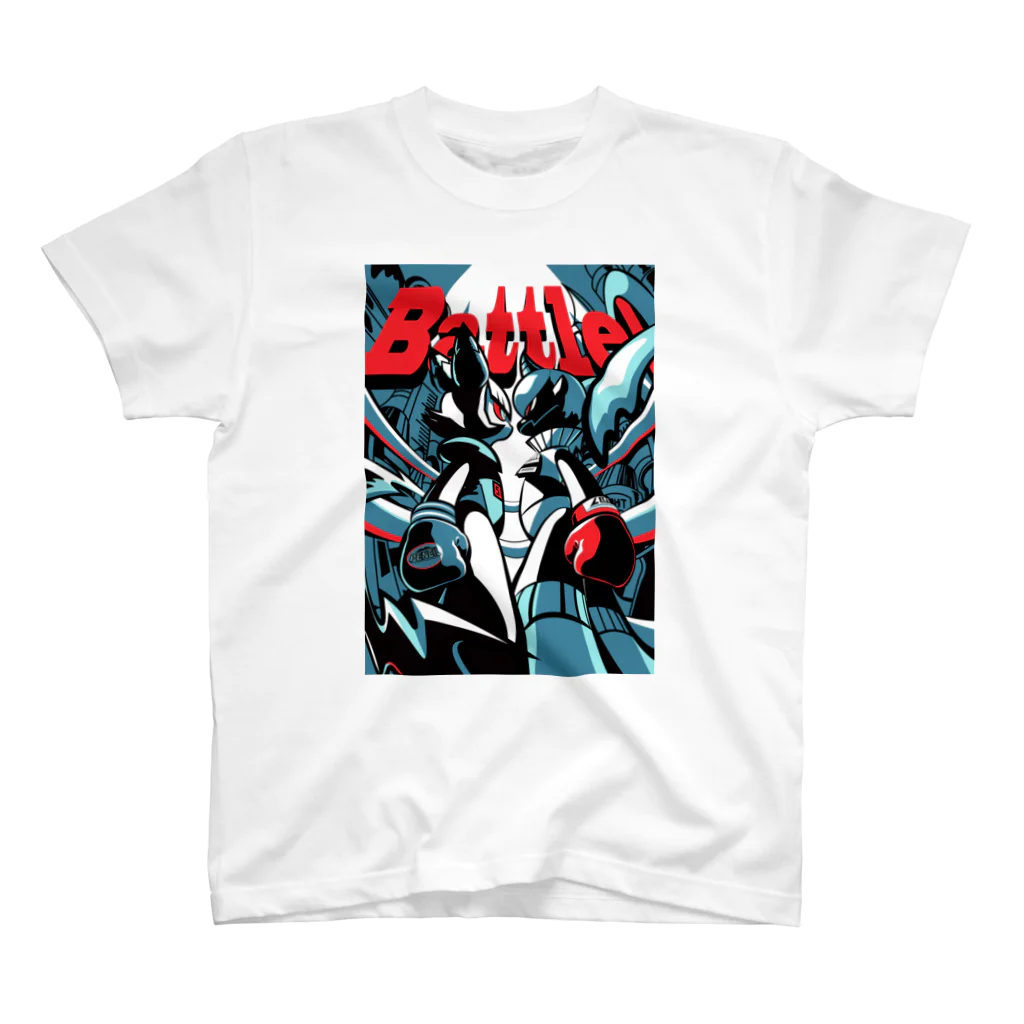 ROBOT-BABYのBATTLE! Regular Fit T-Shirt