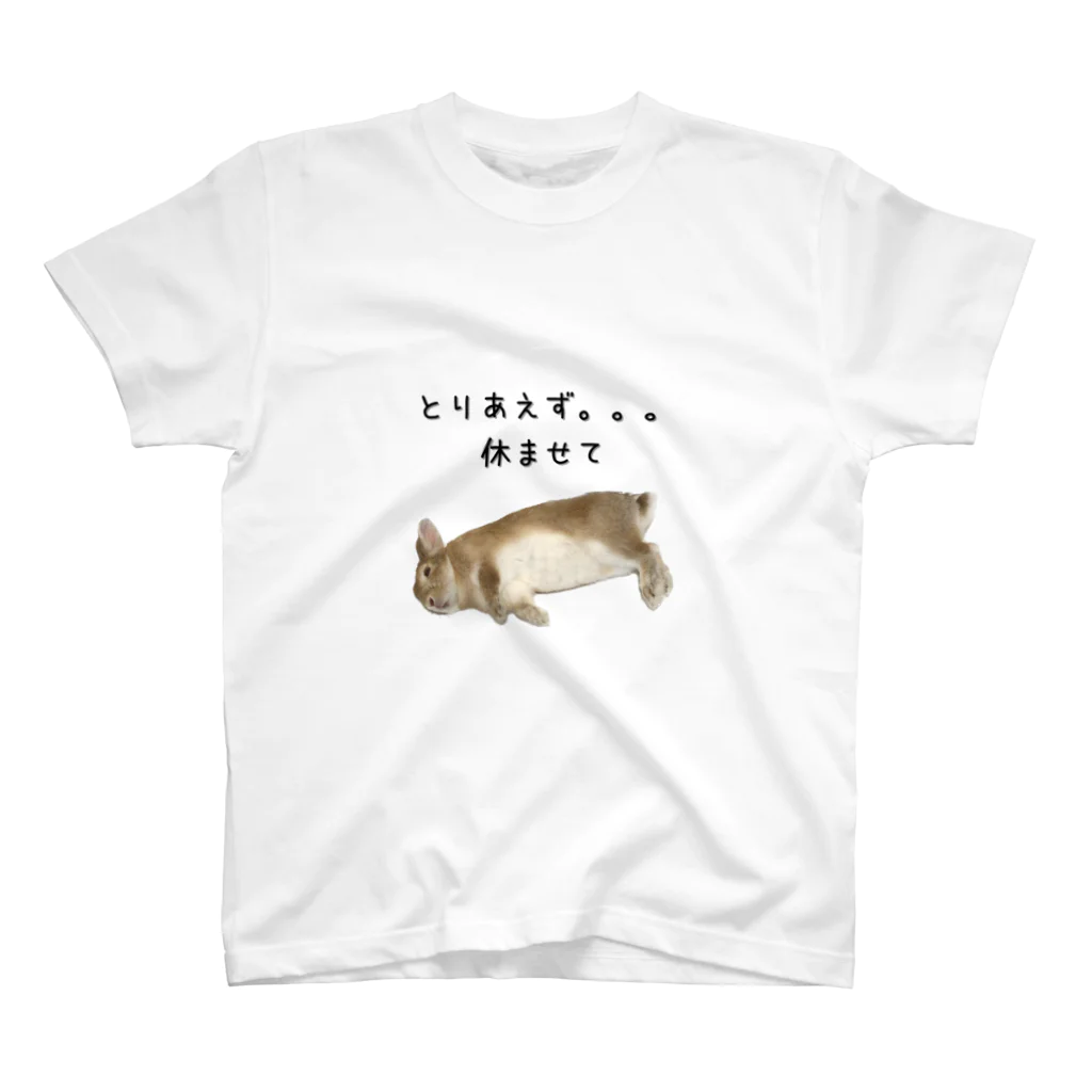 うさぎちゃんとの日常のうさぎさんの休息 Regular Fit T-Shirt