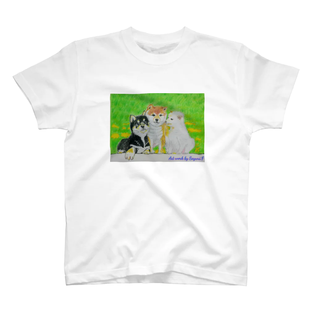 O-channelのシバイヌ（子犬） スタンダードTシャツ