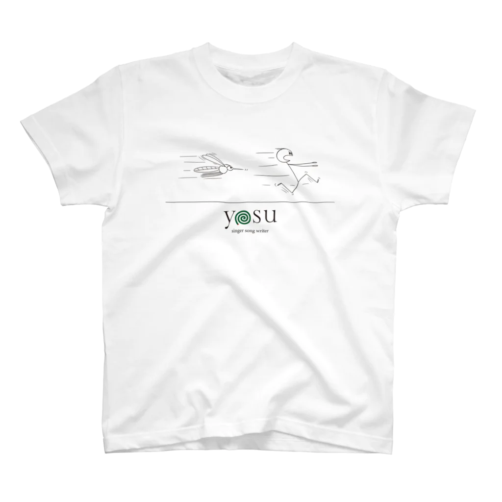 yosu_singersongwriterの(追いかけられるver.)蚊わいいTシャツ Regular Fit T-Shirt