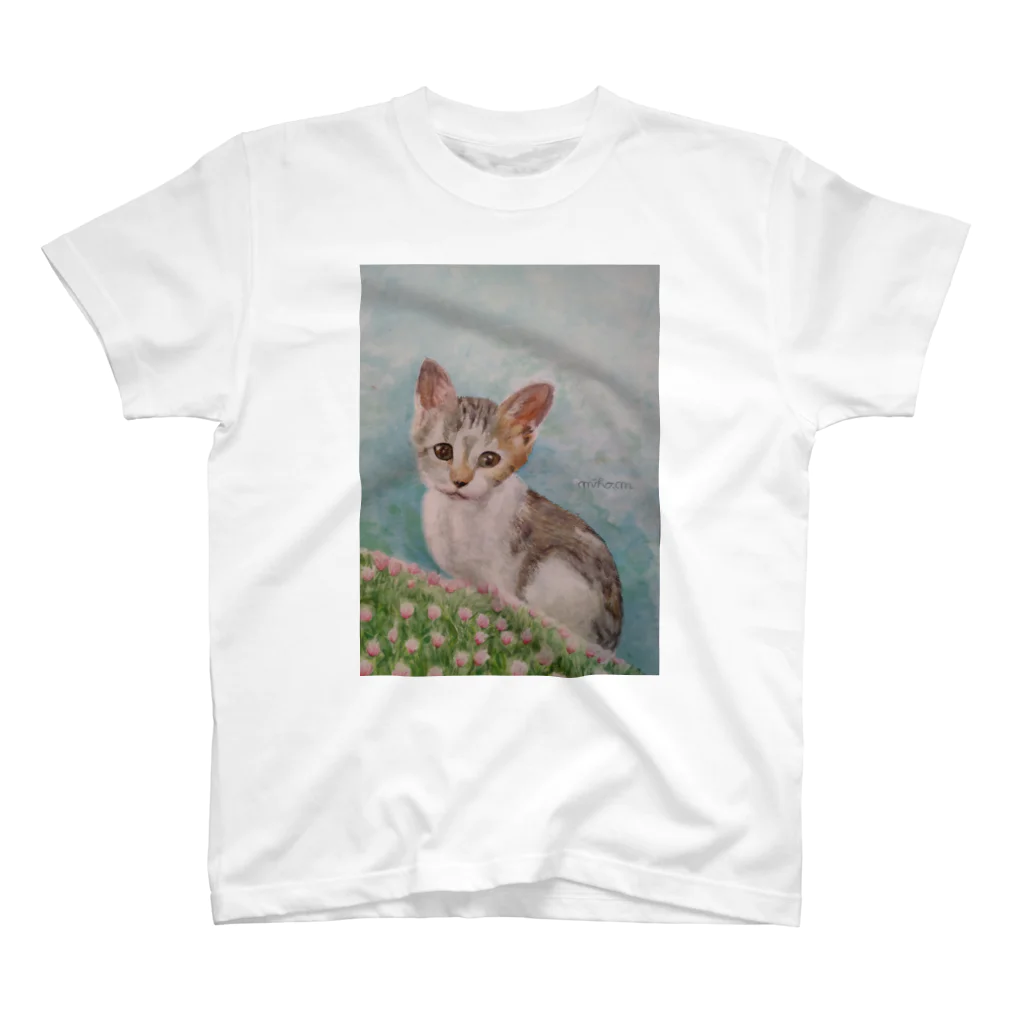 ショップみほりんの子猫のチロルちゃん スタンダードTシャツ