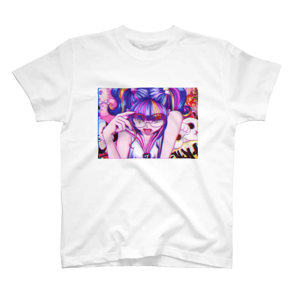 モダンラヂオの【昭和ヤンキー少女】 スタンダードTシャツ