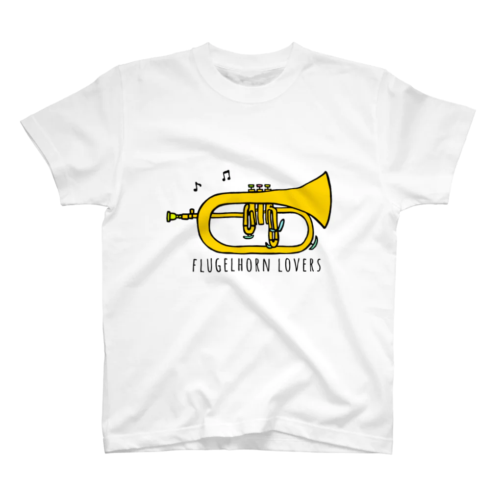 齊藤 舞子 / エマ⋆̥*̥̥⋆̥🎺🌿のフリューゲルホルン・ラヴァーズ！ Regular Fit T-Shirt