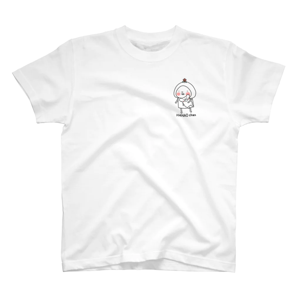 artsmileのはなおちゃんとくまきち Regular Fit T-Shirt