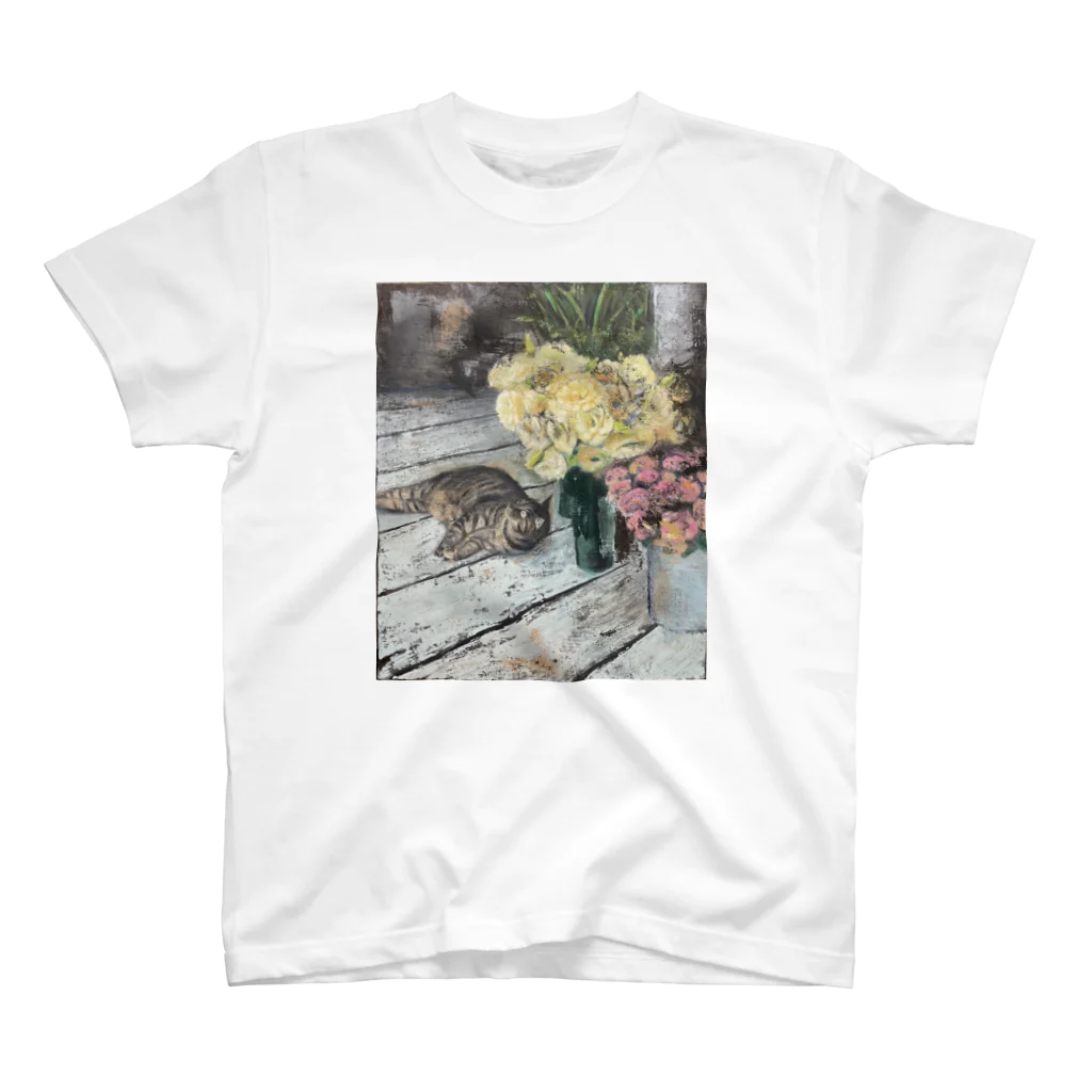 yumik0zai_shopの『ある花屋の風景』 スタンダードTシャツ