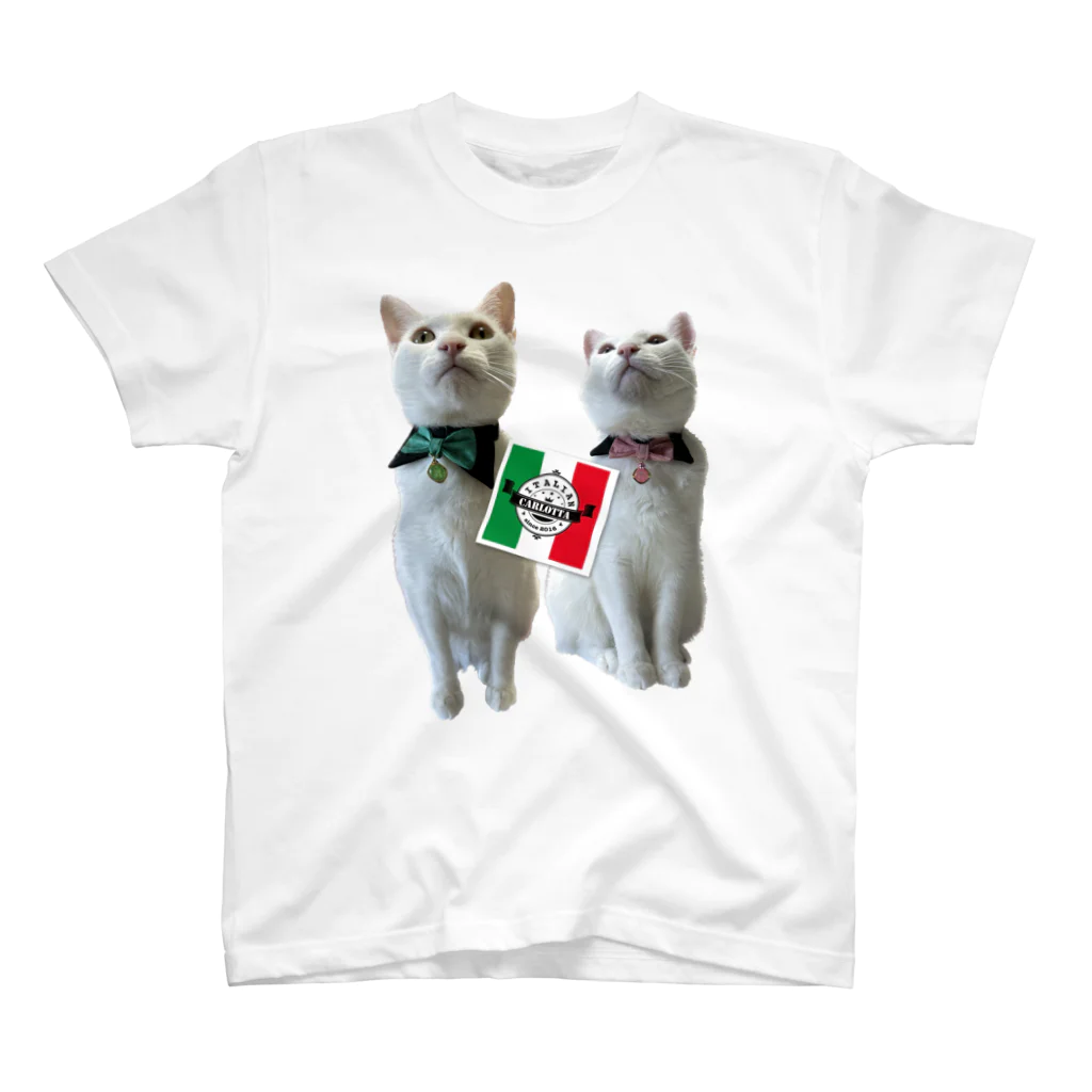 花鶴亀商店のカルロッタ🇮🇹鶴ちゃん＆亀② Regular Fit T-Shirt