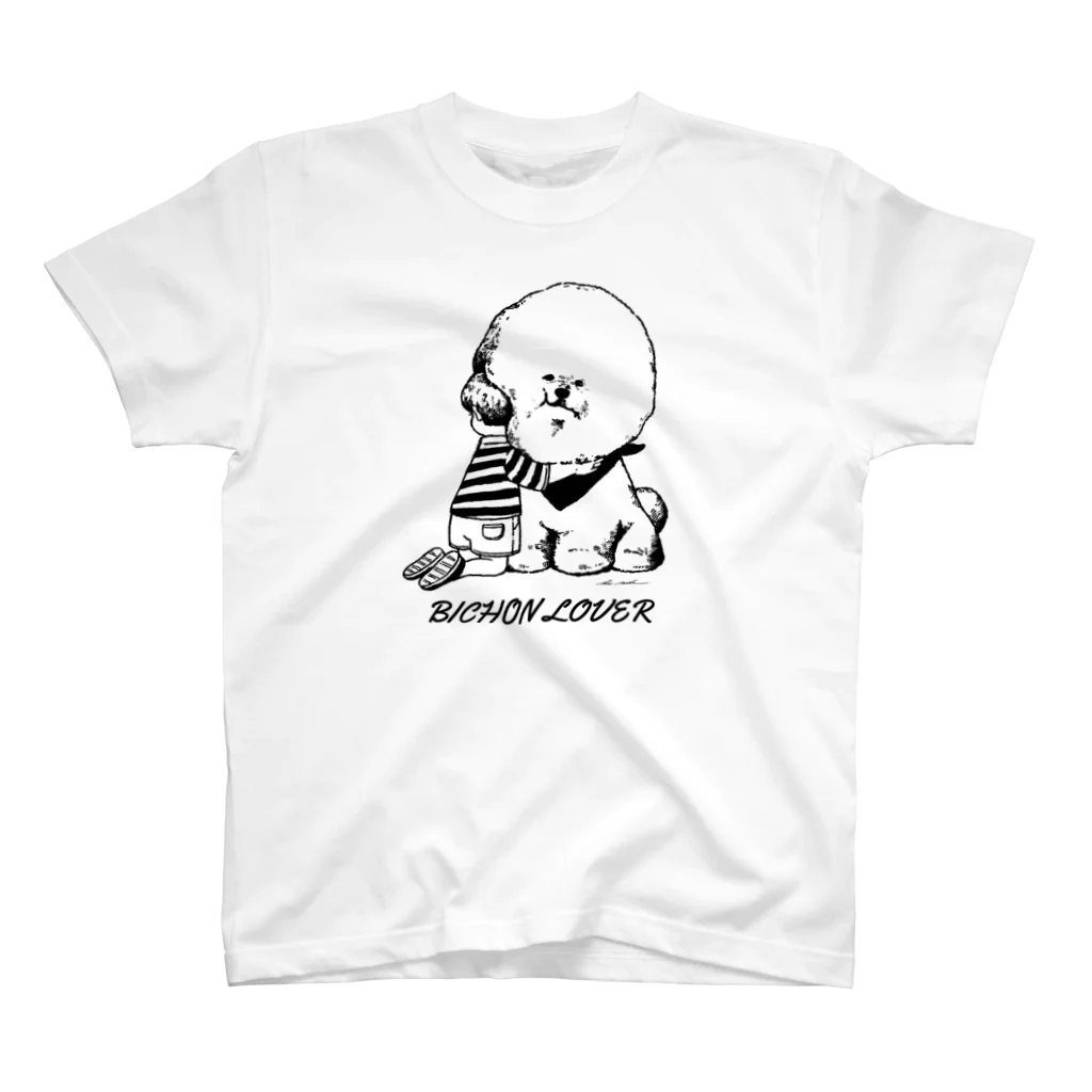 kei saitoのBICHON LOVER スタンダードTシャツ