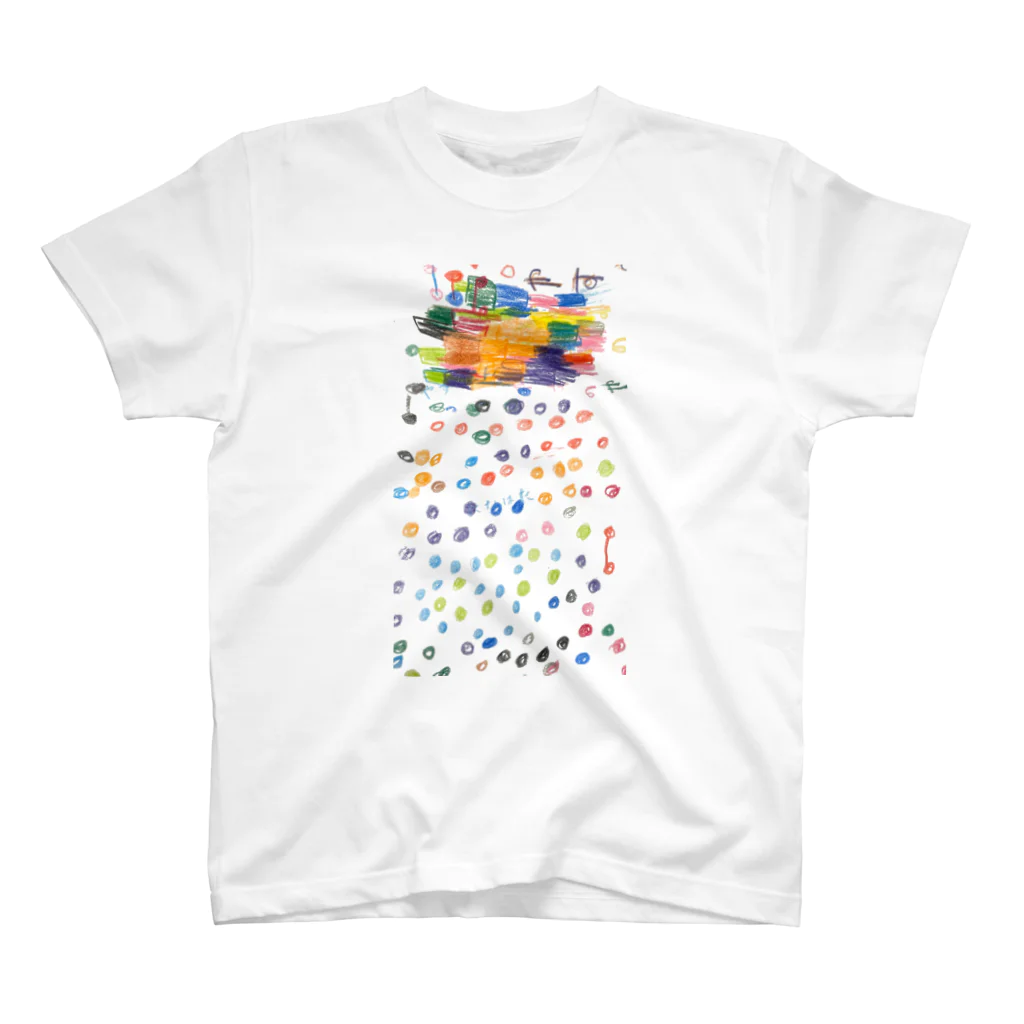 tsumuguto つむぐとのwakurasu/dots Regular Fit T-Shirt