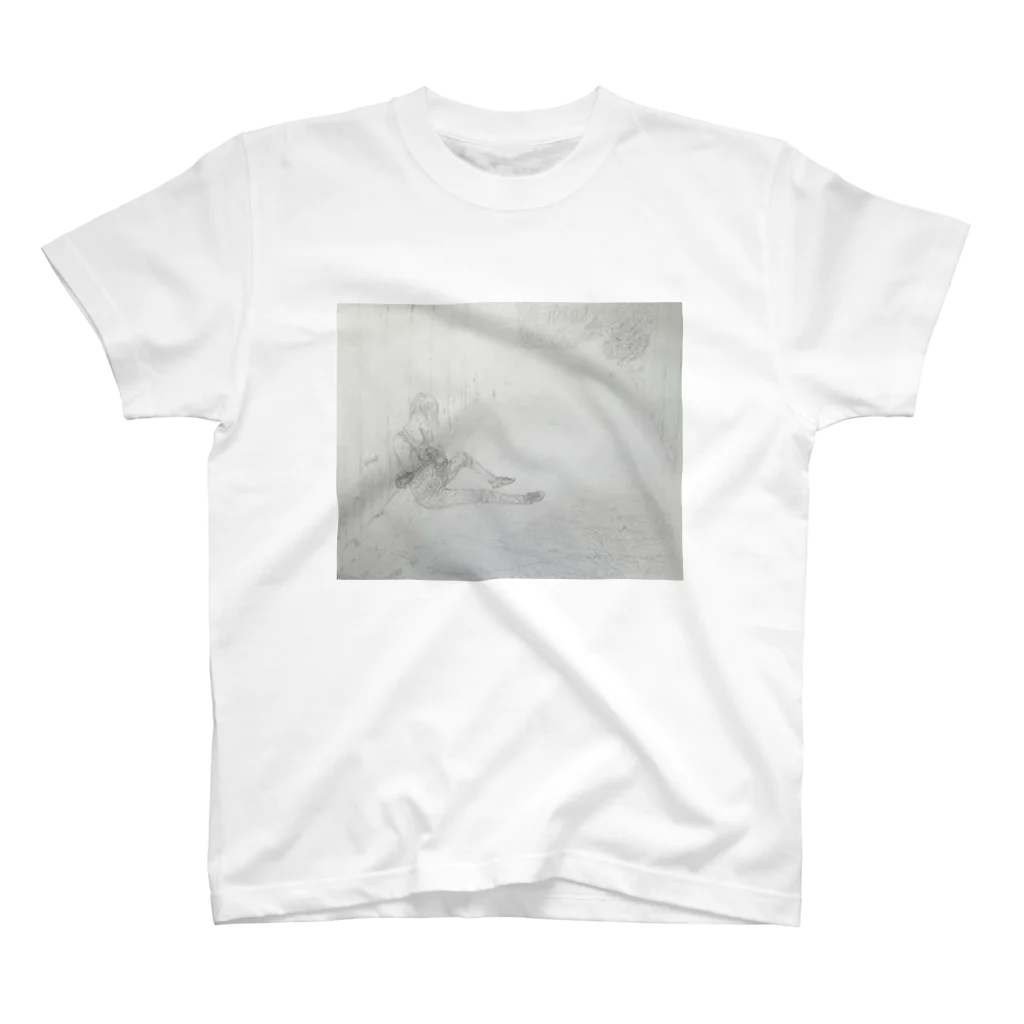 岩さんのグッズ。のWalking to the silence. スタンダードTシャツ