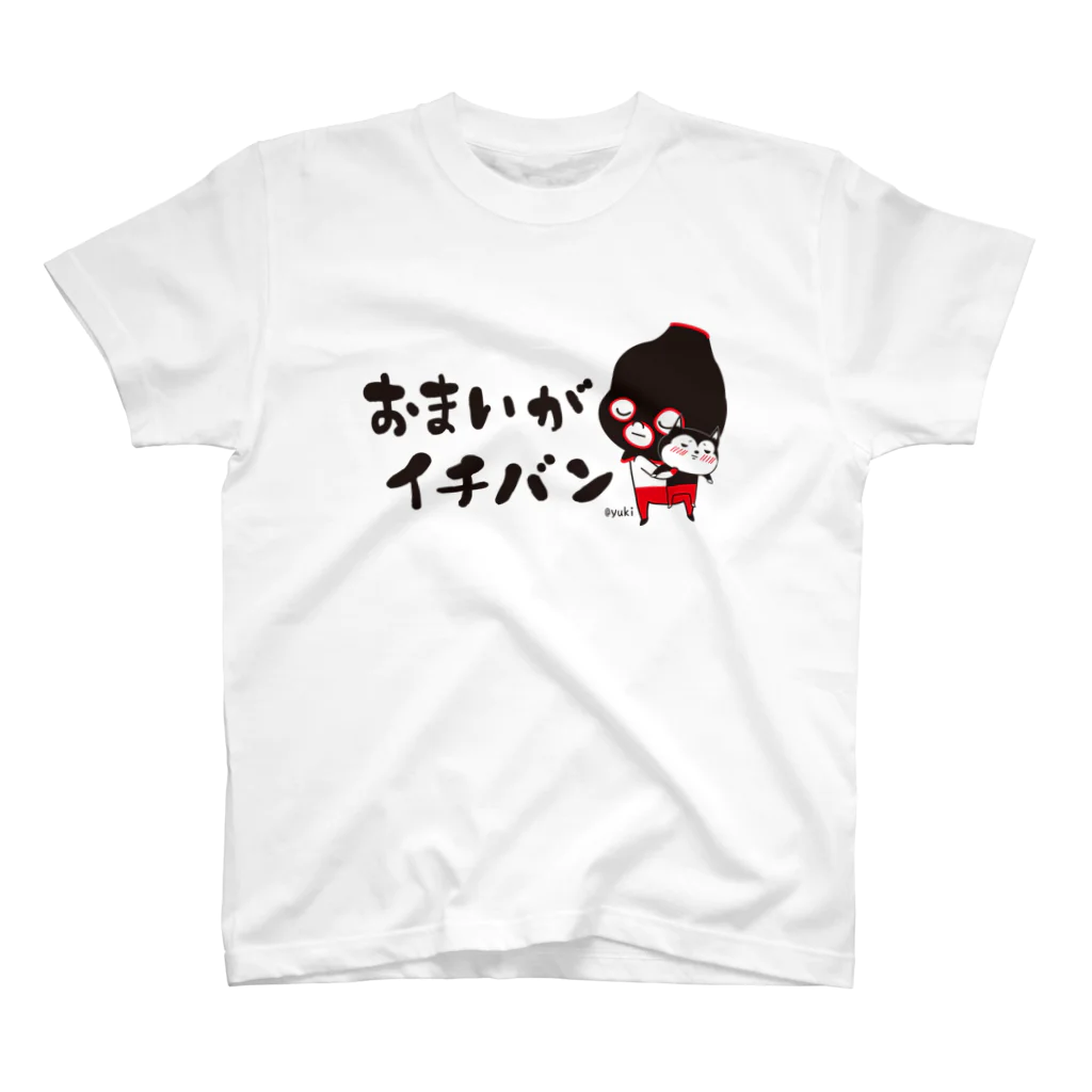 Yukiの黄色いヤツの目だし坊や スタンダードTシャツ