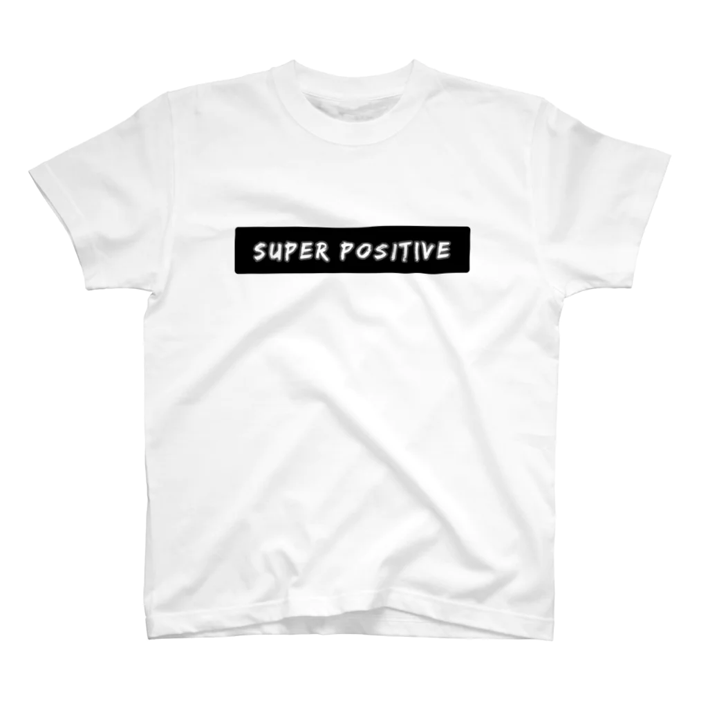 Easy_CRAFTSのSUPER POSITIVEシンプル Regular Fit T-Shirt