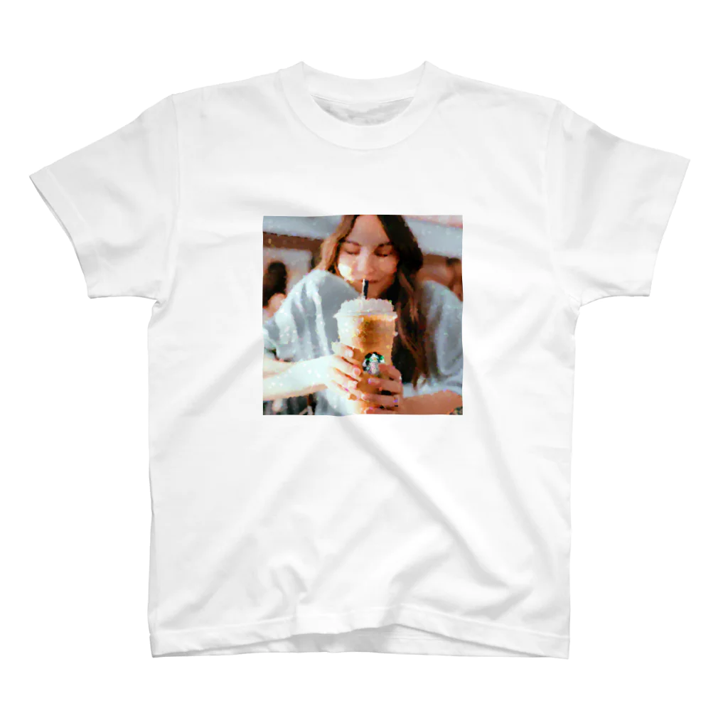 purimokobeのフラペチーノと女の子 スタンダードTシャツ