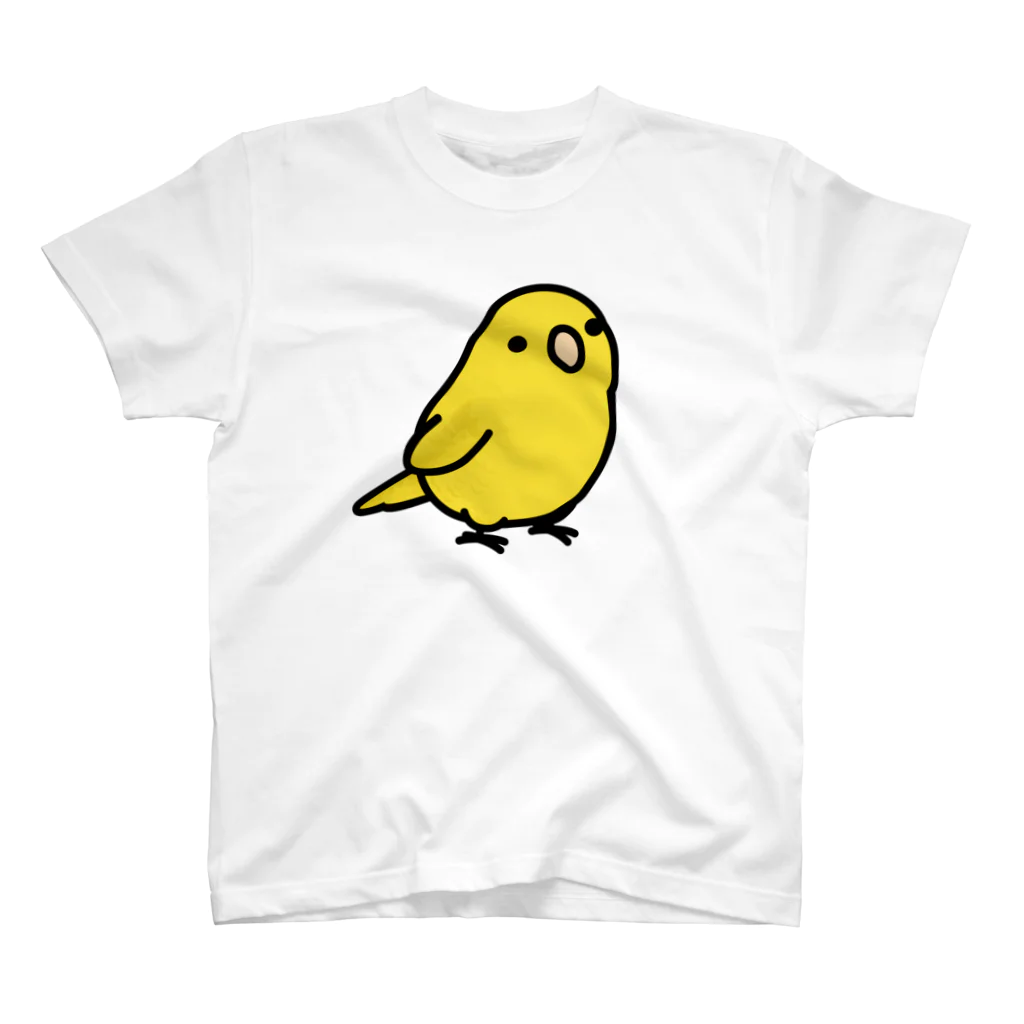 Cody the LovebirdのChubby Bird サザナミインコ Regular Fit T-Shirt