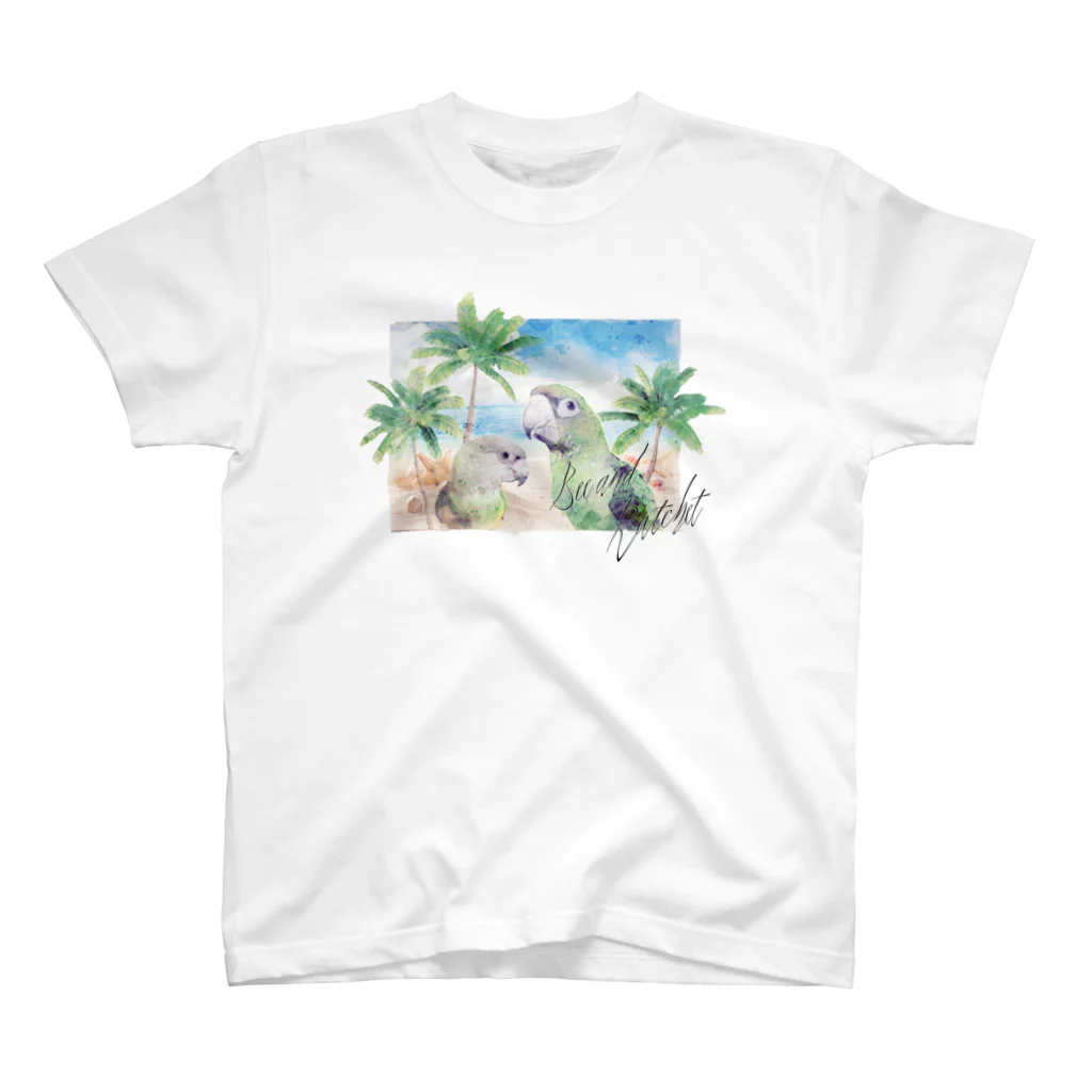 ぽっちゃりZOOのインコ スタンダードTシャツ