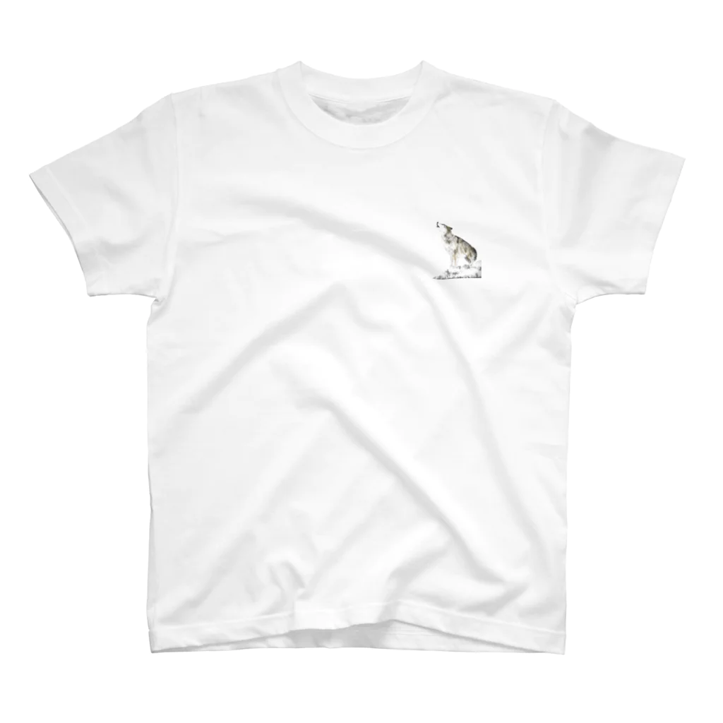 白亜画廊 SUZURI店のWoof Regular Fit T-Shirt