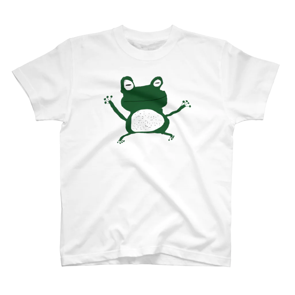 イーグルくんのゲコゲコ　カエル🐸 スタンダードTシャツ