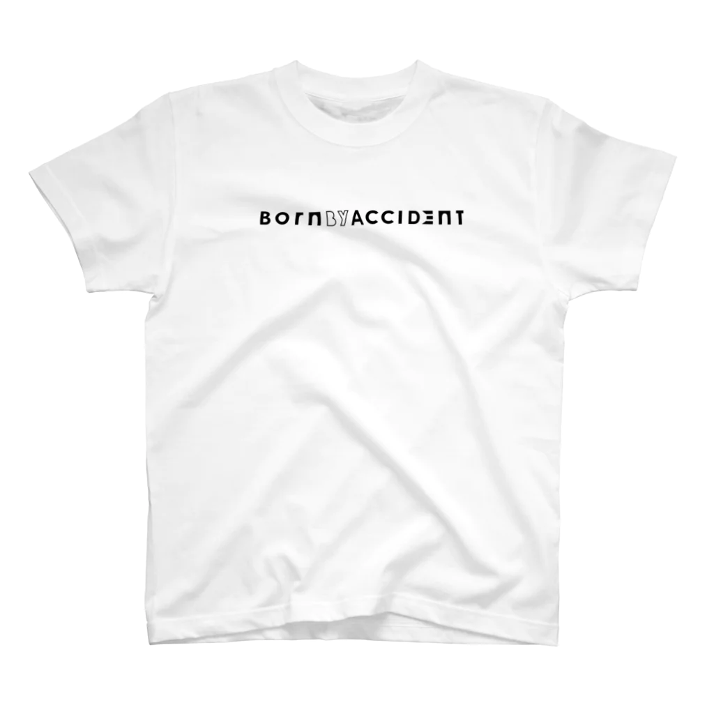 BORN BY ACCIDENT / BLACKBASS tokyoのぼんばいえ Regular Fit T-Shirt
