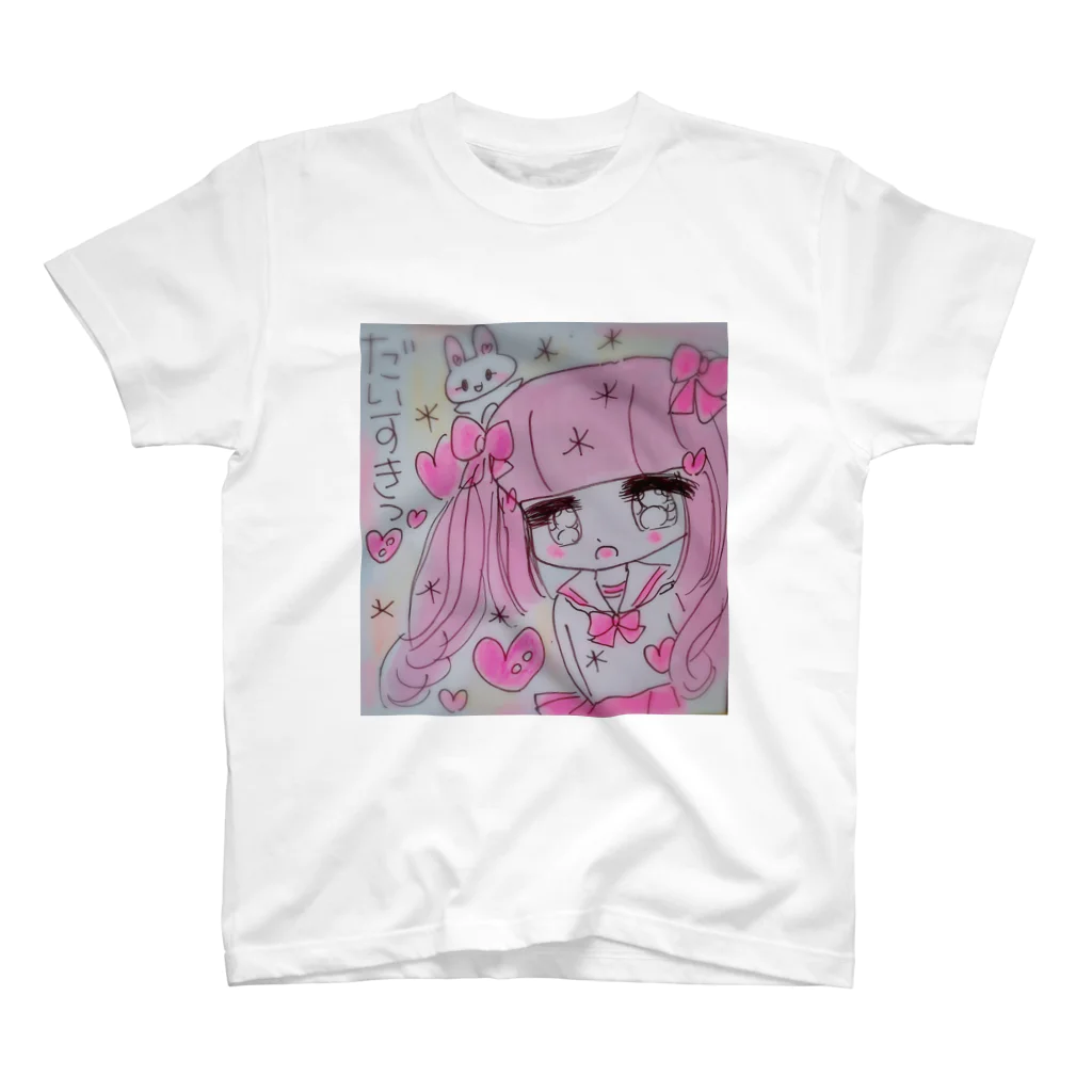 🎀姫野森みみ🎀mimistrawberrymilkのみみガール💞 スタンダードTシャツ