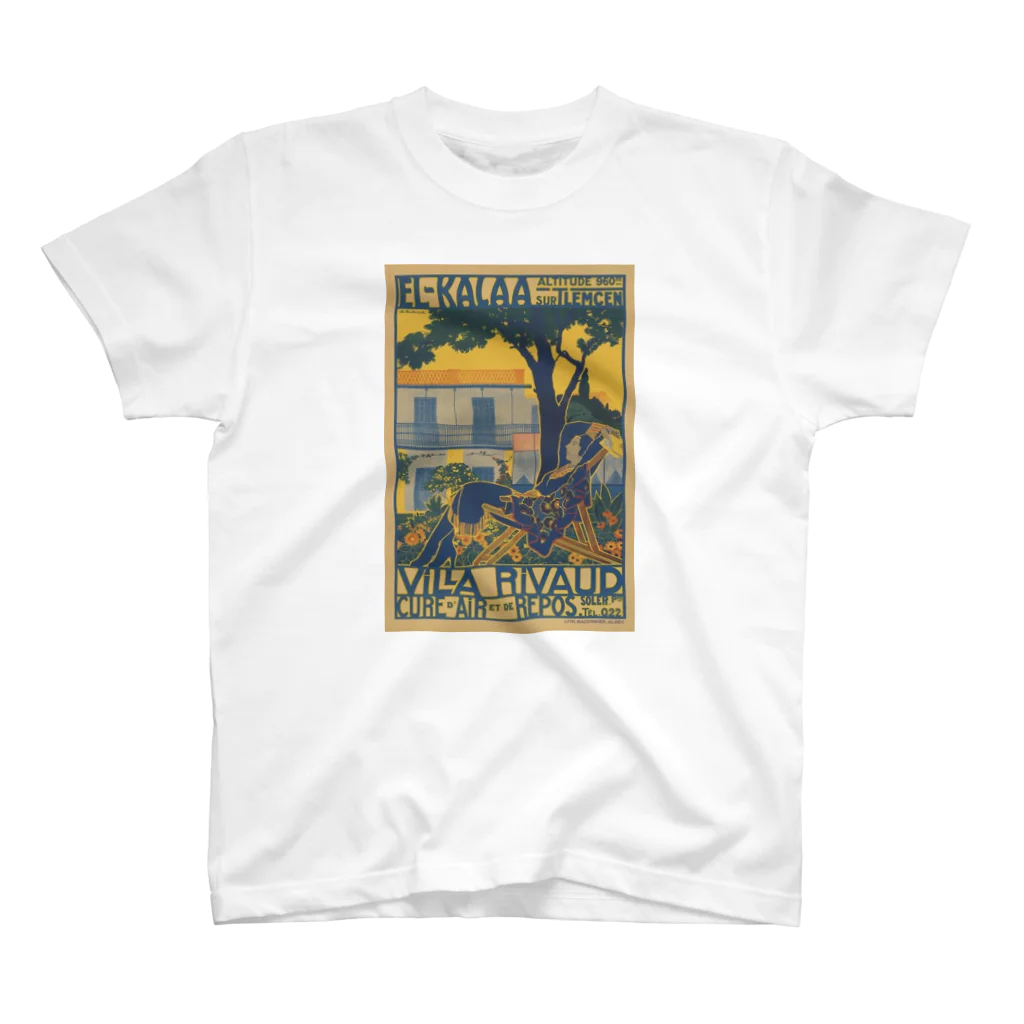 YS VINTAGE WORKSのモロッコ・El Kalaa  "Villa Livaud" スタンダードTシャツ