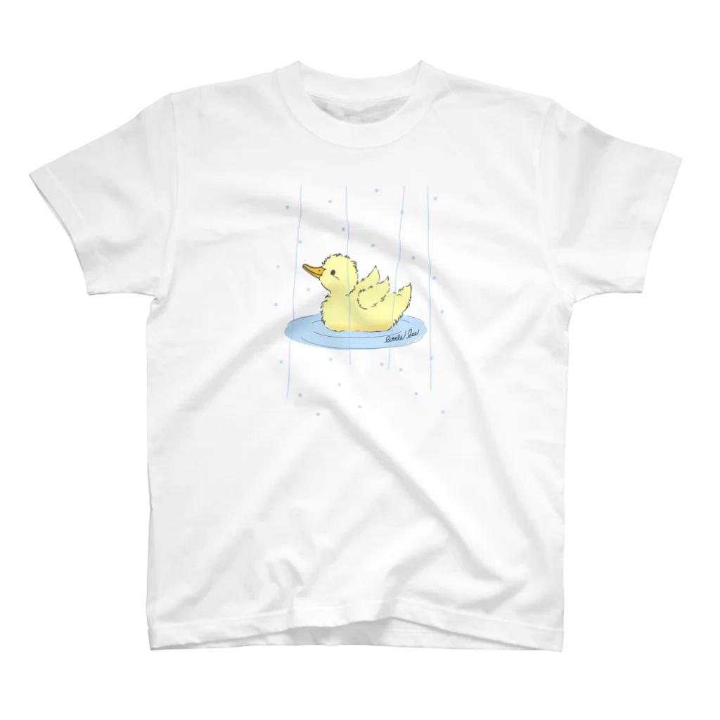 little bee リトルビーのアヒル あひる duck スタンダードTシャツ