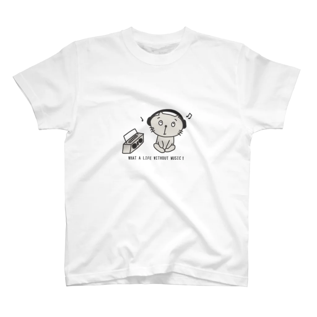 yabumindouの音楽っていいにゃ！ スタンダードTシャツ