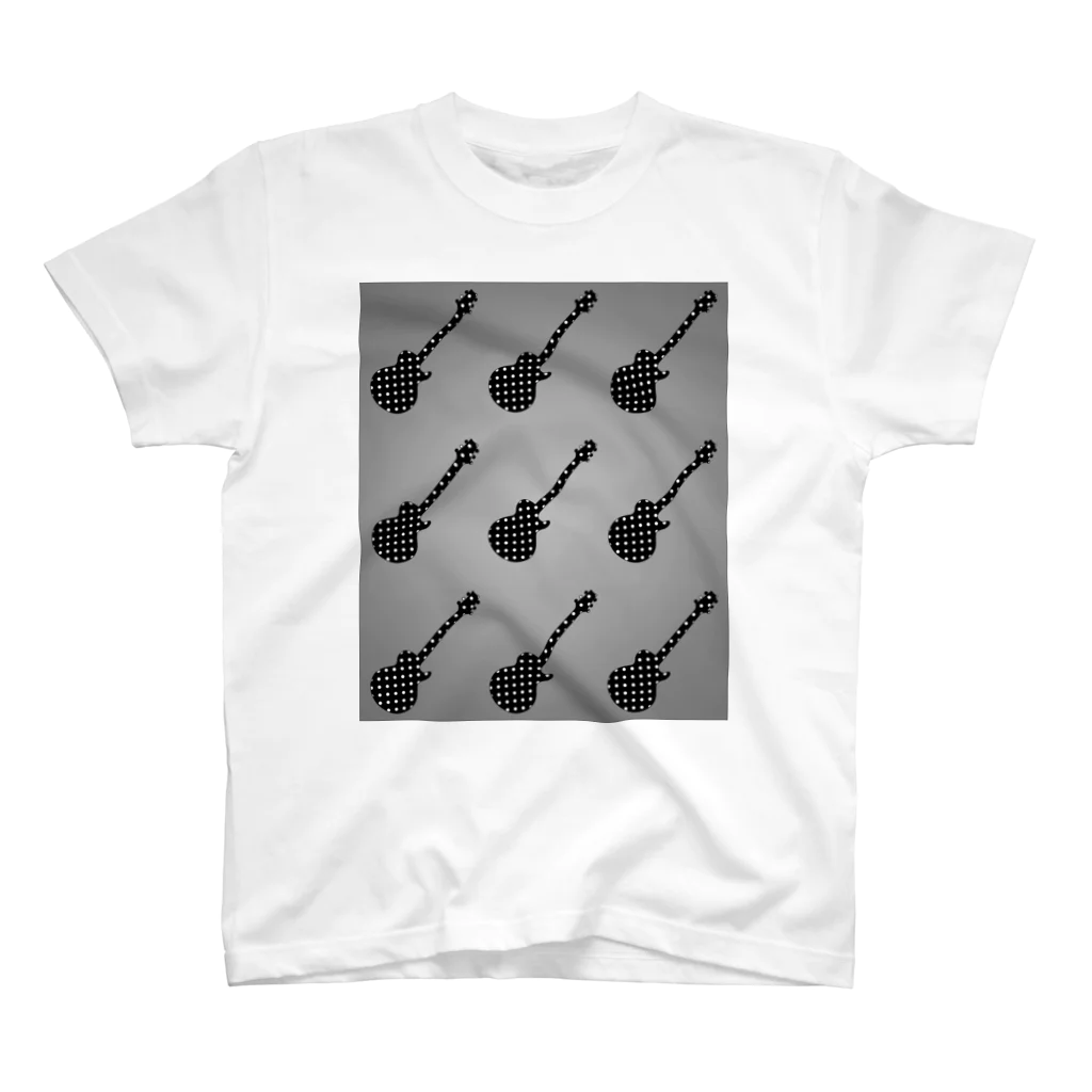 CHERRY VANILLAのDOT GUITAR（pattern） Regular Fit T-Shirt