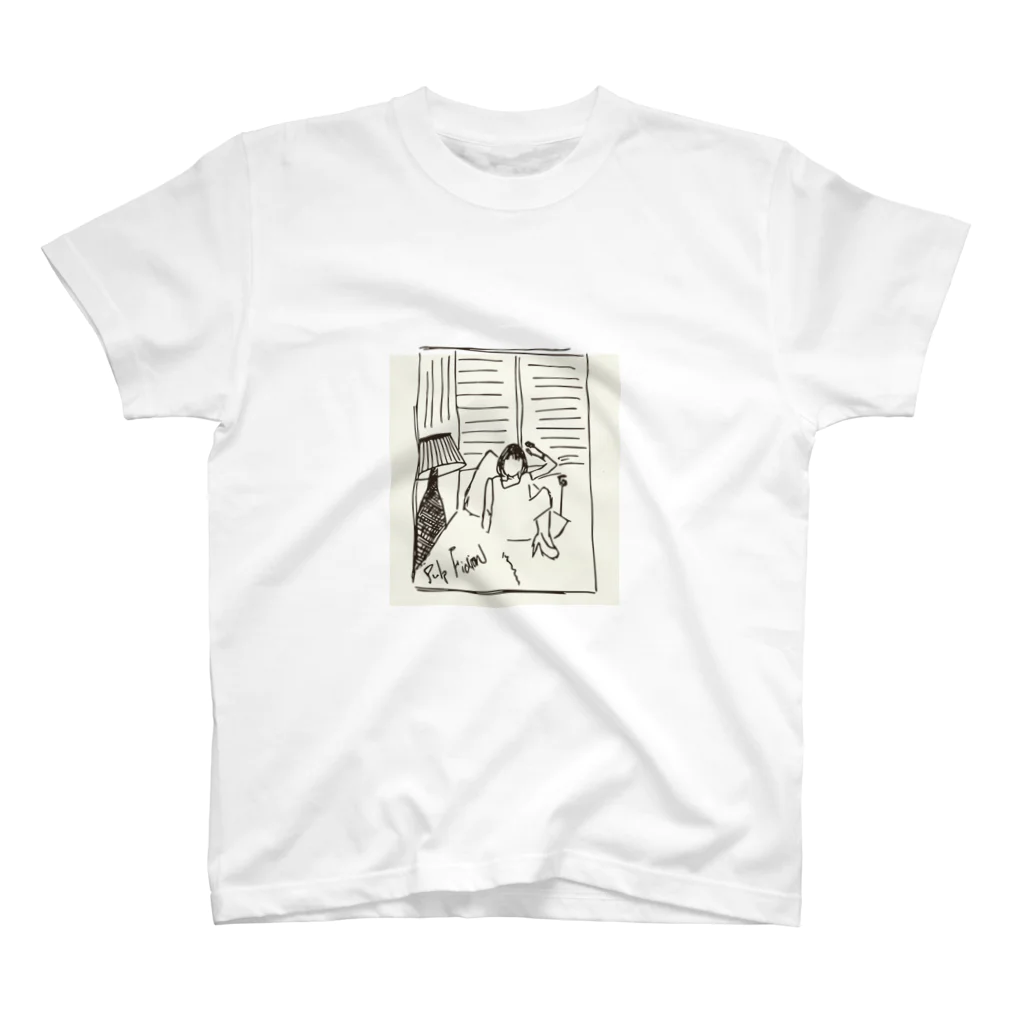 PublicCyaanのpulp fiction  スタンダードTシャツ