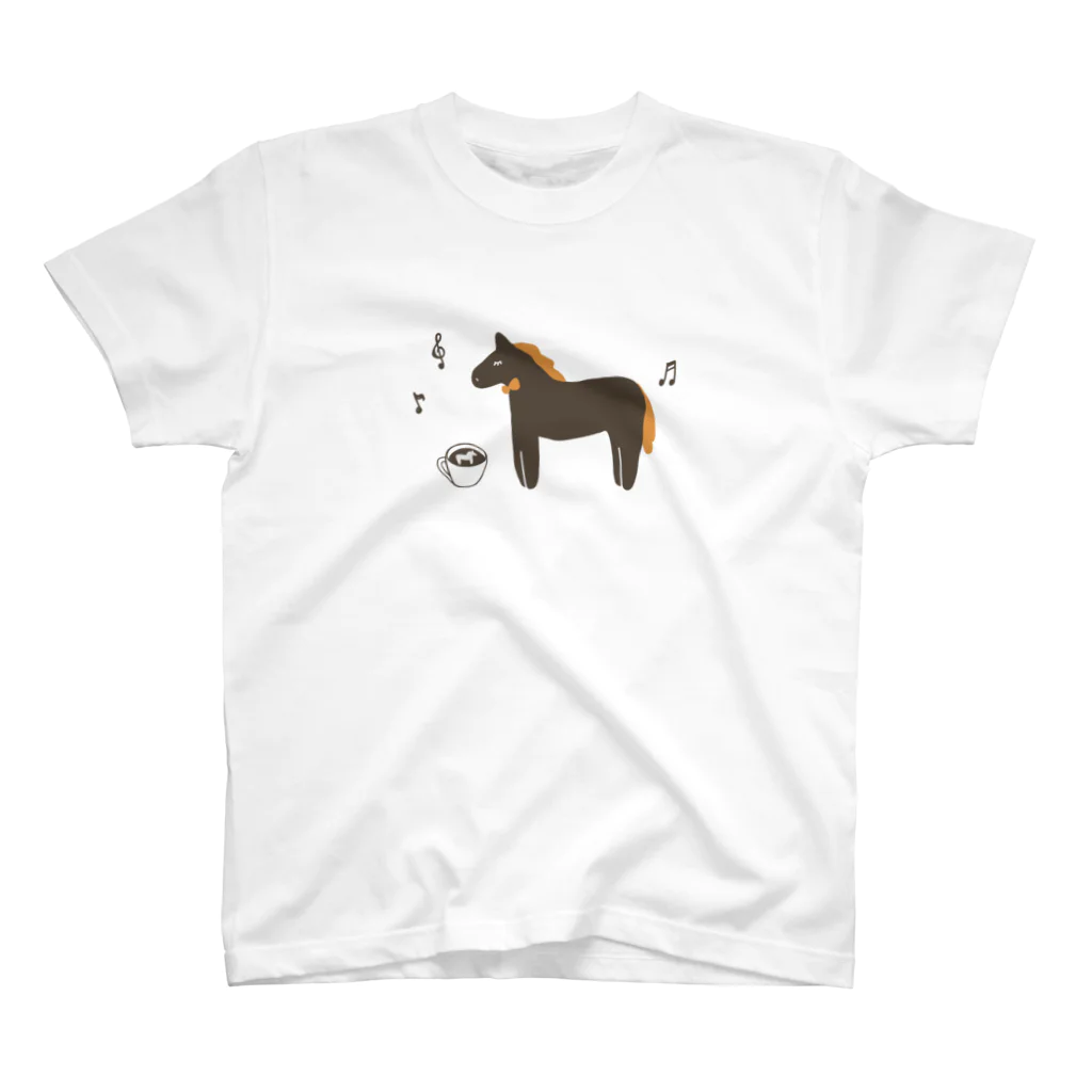 馬♡喫茶の馬♡喫茶 スタンダードTシャツ