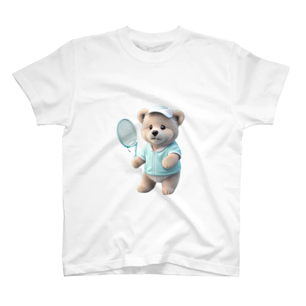 🐾風太🐾のテニス熊ちゃん Regular Fit T-Shirt