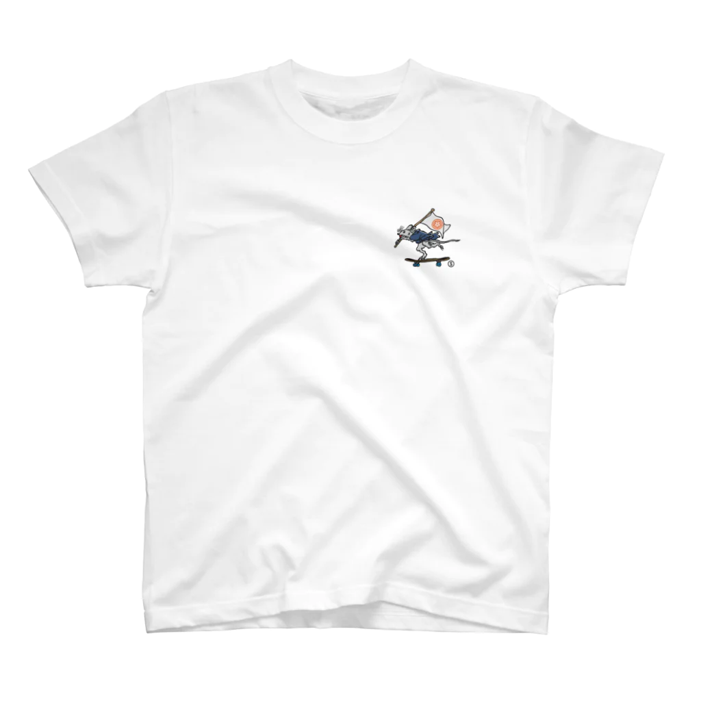 Starfish&Co.のMouse Skateboarding スタンダードTシャツ