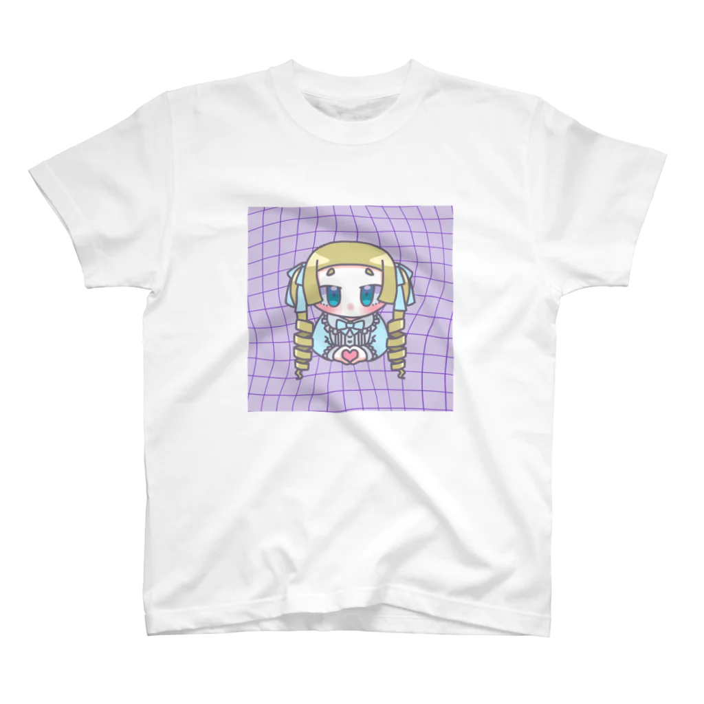 椚木の縦ロールお嬢様 スタンダードTシャツ