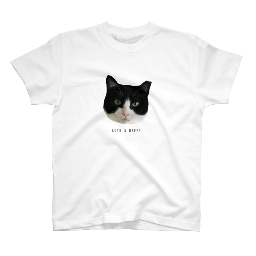 保護猫広場　ラブとハッピーのビビちゃん【500円分の寄付ができます】 スタンダードTシャツ