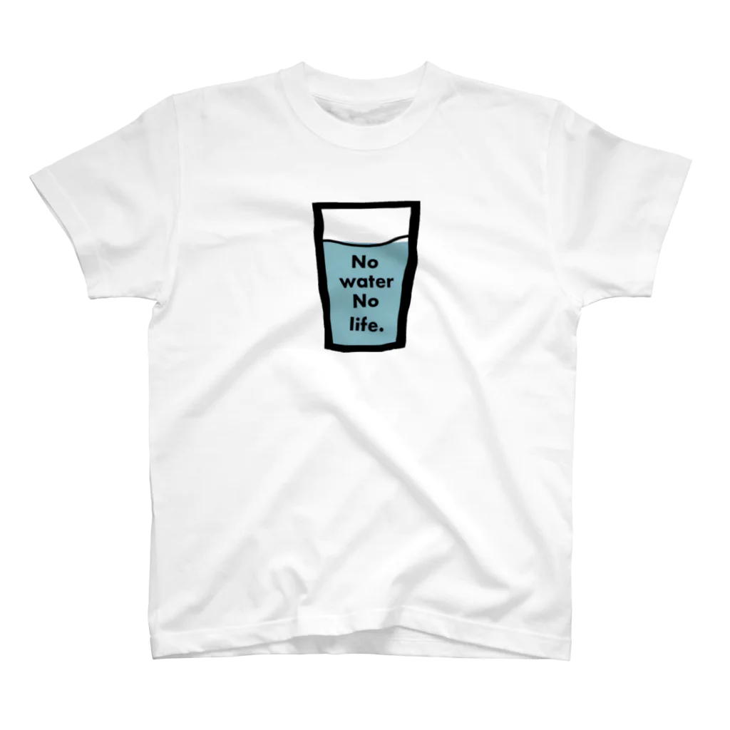 Sirott++のNo water No life. Regular Fit T-Shirt