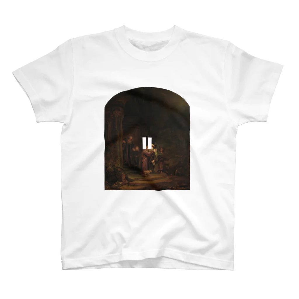 MeowonderoomWearの【Pause】Rembrandt van Rijn スタンダードTシャツ