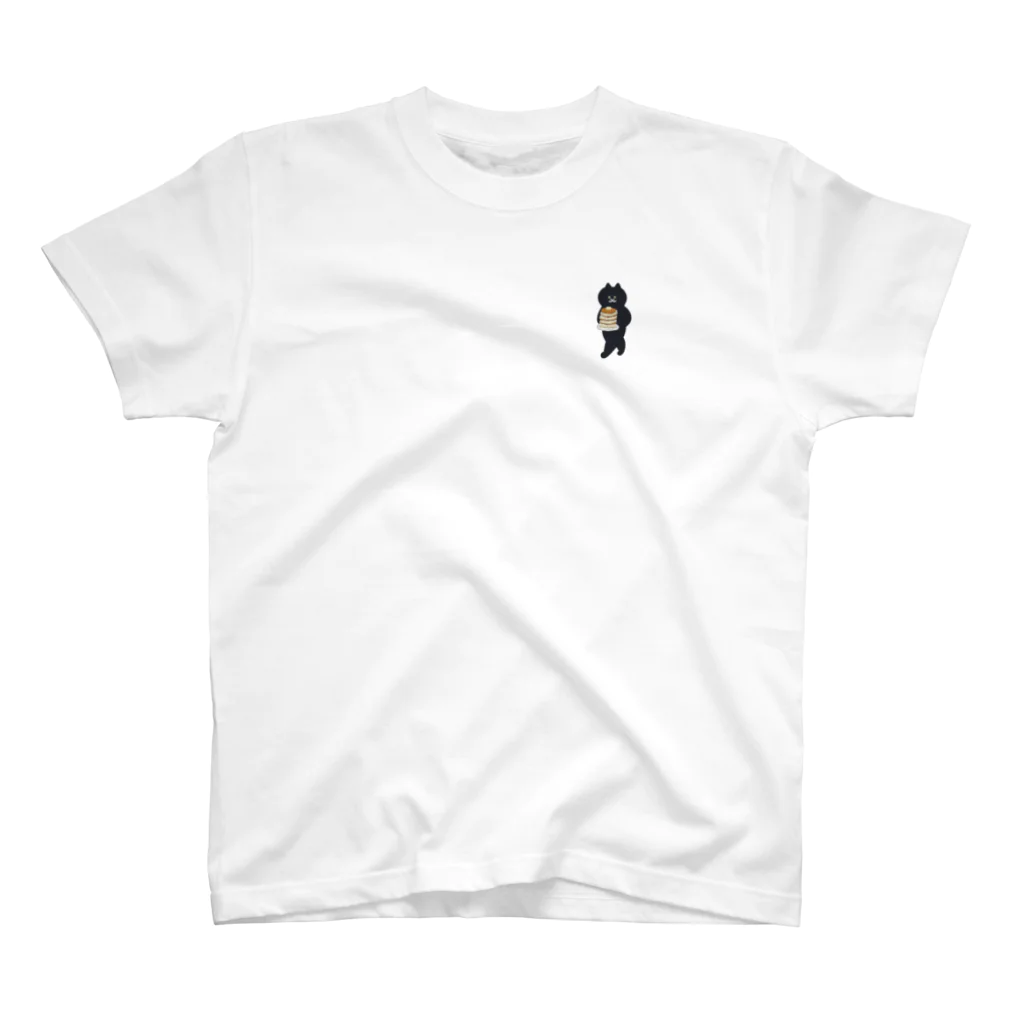 SUIMINグッズのお店の喫茶店の猫（ホットケーキアルバイター） Regular Fit T-Shirt
