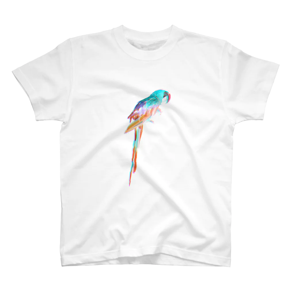 shibikiの極彩色の鳥 Regular Fit T-Shirt