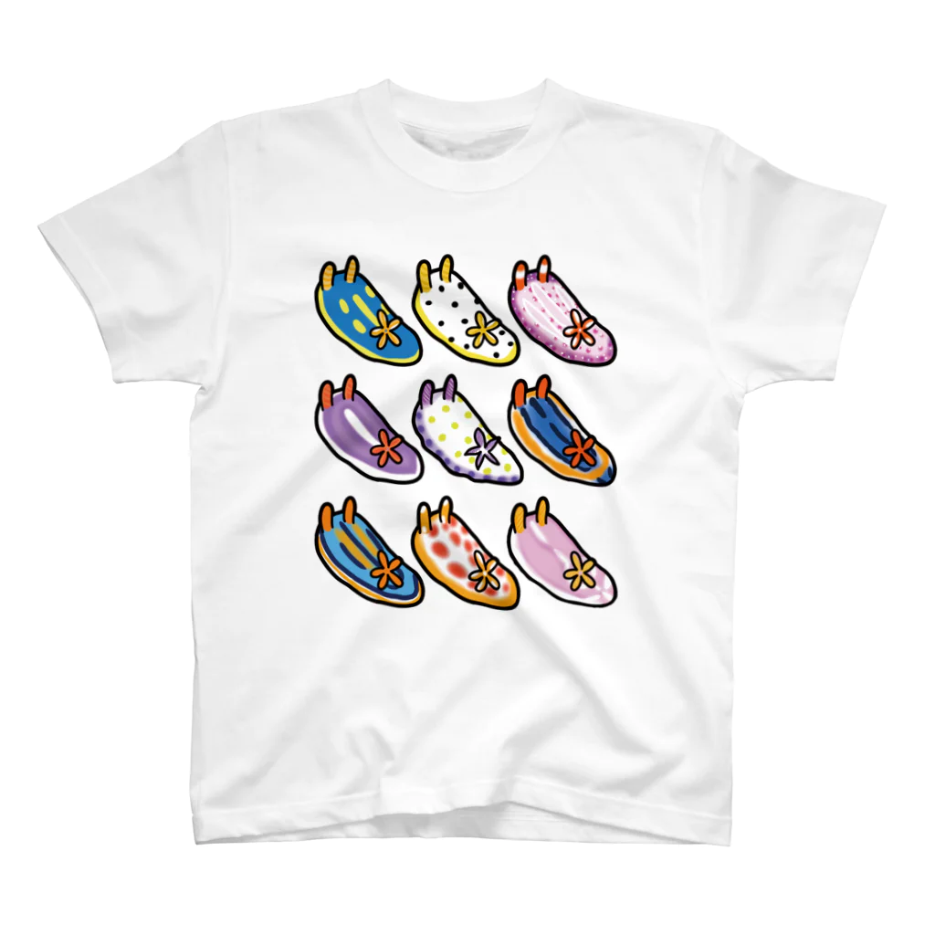 海雑貨制作＊ＫＡＳＡ＊のウミウシたち Regular Fit T-Shirt