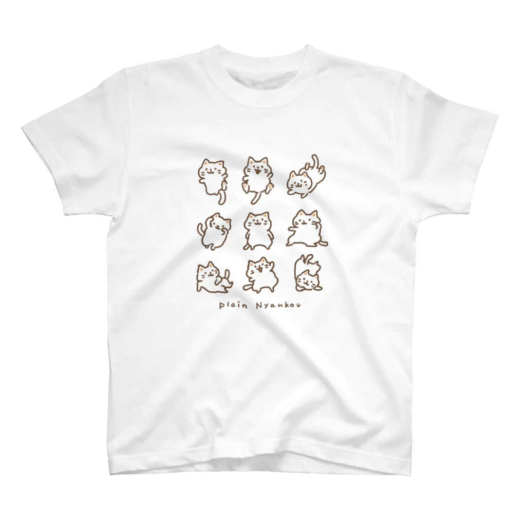 大村イスのゆるにゃんこ スタンダードTシャツ