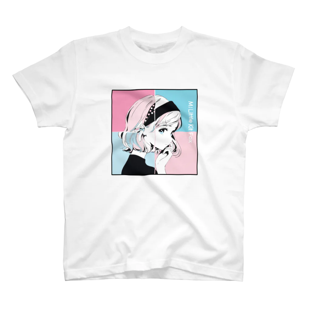 みゆみん@YouTuber ／M|Little Kit FoxのJelly Tシャツ Regular Fit T-Shirt