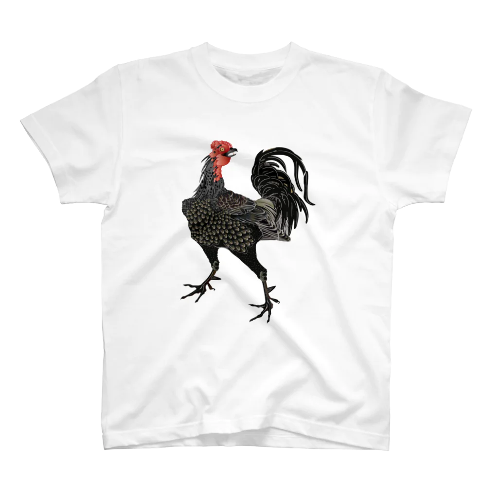 Drecome_Designの軍鶏 スタンダードTシャツ