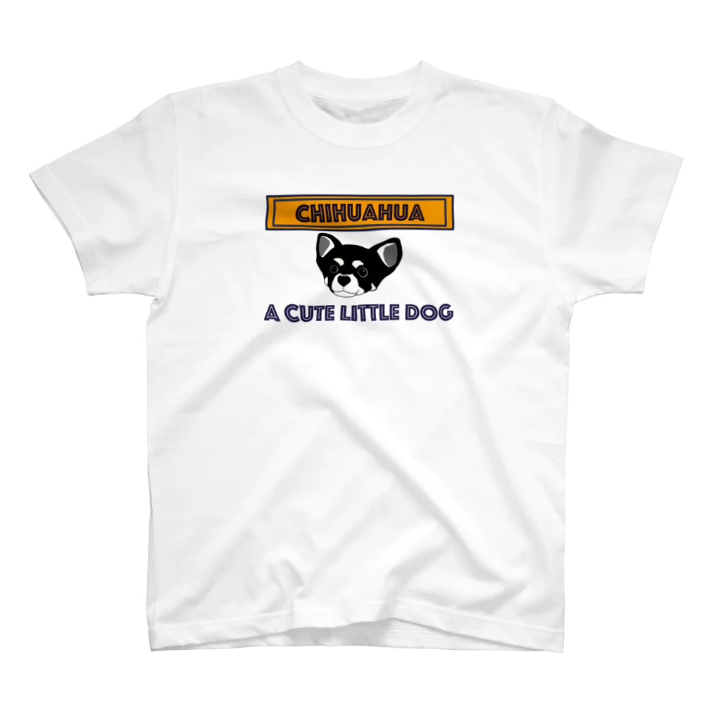 ナミノコ雑貨店のa cute little chihuahua スタンダードTシャツ