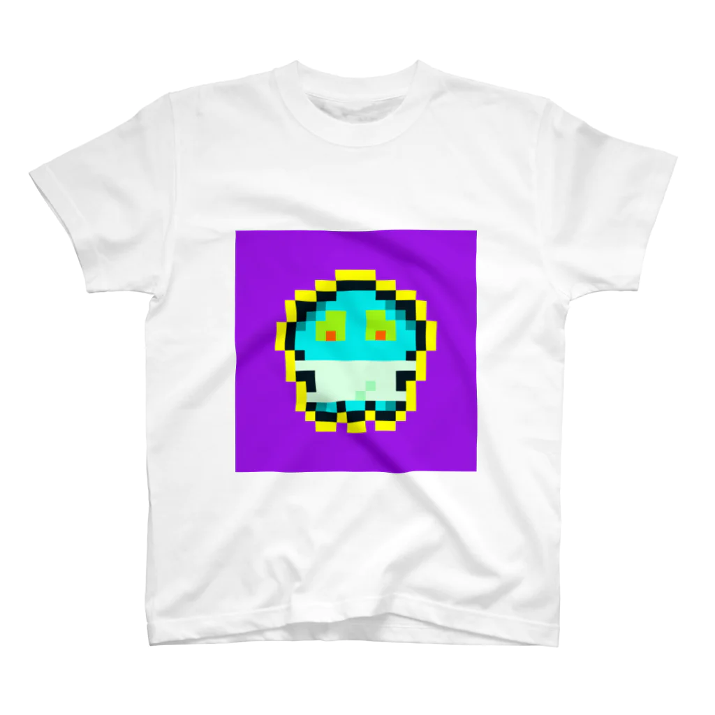 ᵗᵒˡᵘのKawaii SKULL #898 スタンダードTシャツ