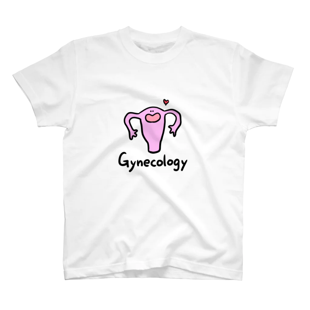 Dr.pepepe の陽気な血球やさんのGynecology スタンダードTシャツ