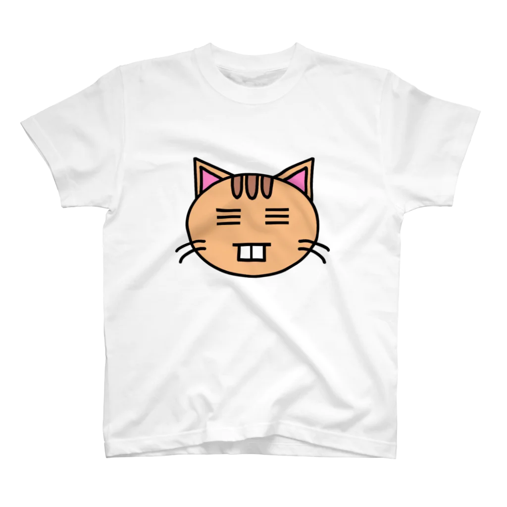 おくばちゃんショップの猫おくばちゃん スタンダードTシャツ