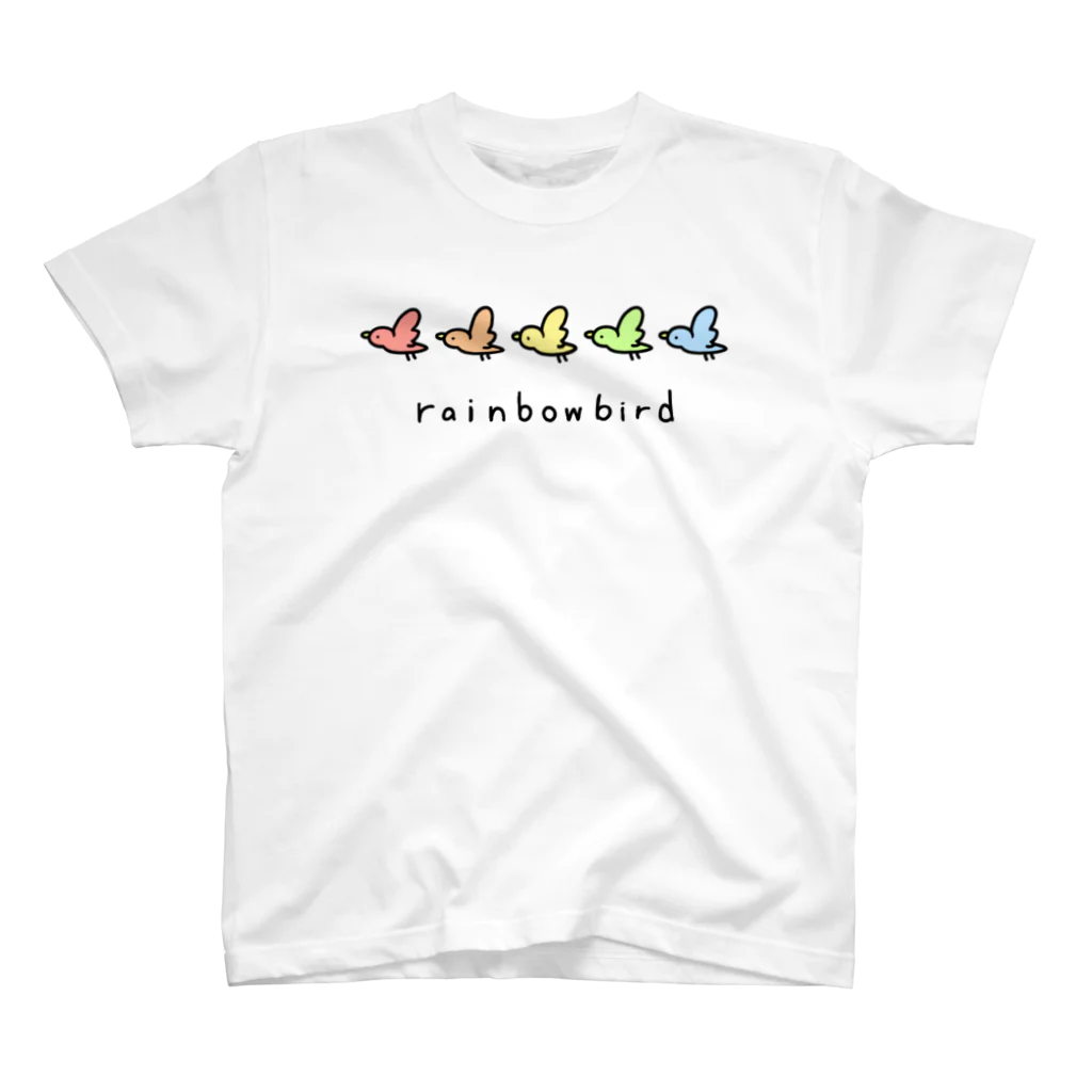 うねるんばのrainbow bird Regular Fit T-Shirt