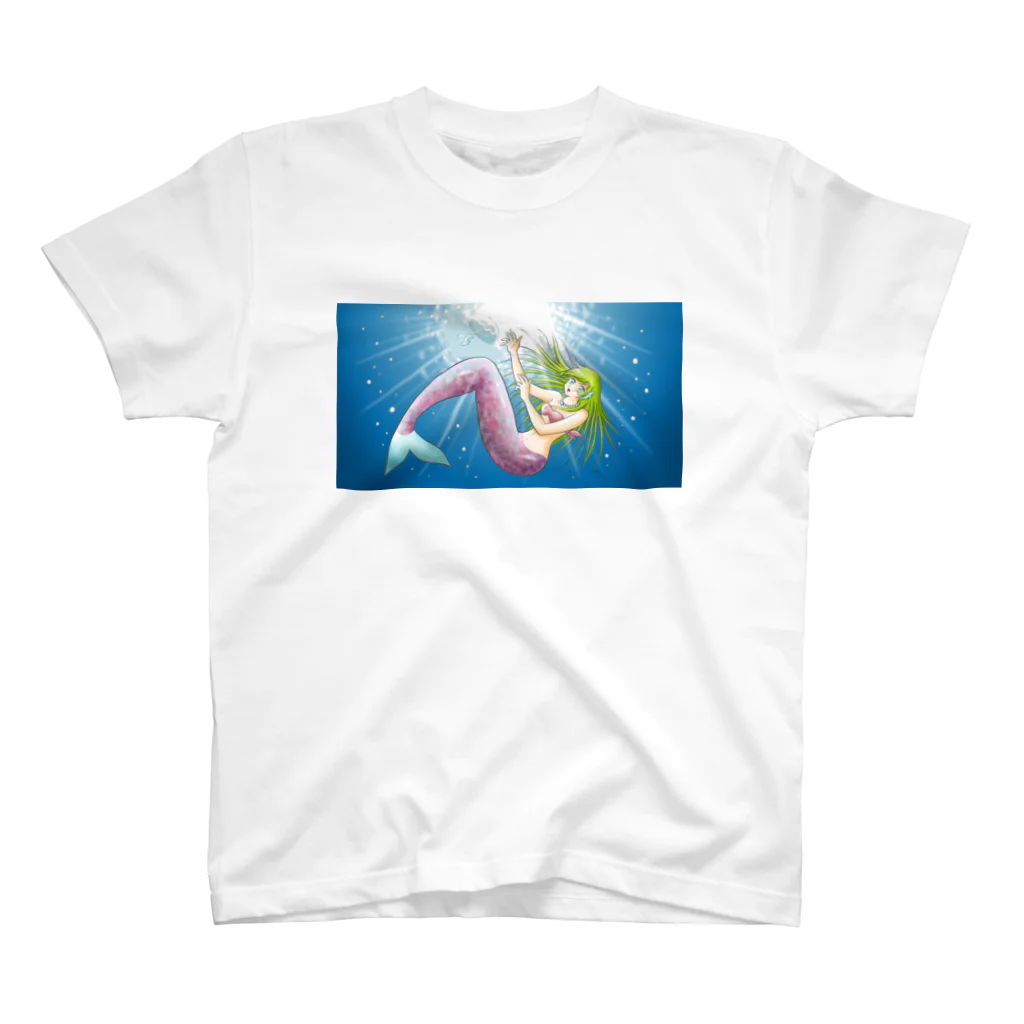 ほしまろずの水中人魚 Regular Fit T-Shirt